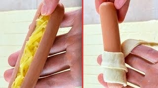 Сосиски в тесте. Любимый рецепт на скорую руку. Сосиски в тесте. Любимый рецепт на скорую руку.