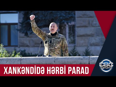 Xankəndidə qalib ordunun möhtəşəm paradı: Qarabağdan qürurverici görüntülər !