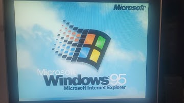 Compaq deskpro computer booting up to windows 95 