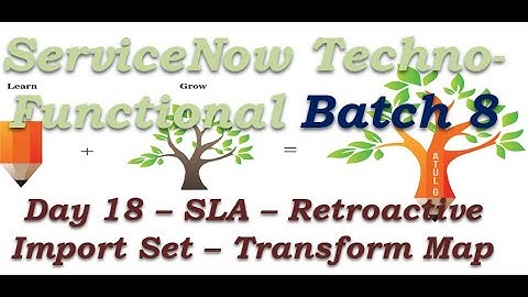 Batch 8 | Day 18 | Retroactive Start - Pause  - Import Set  | Techno Functional Training | San Diego