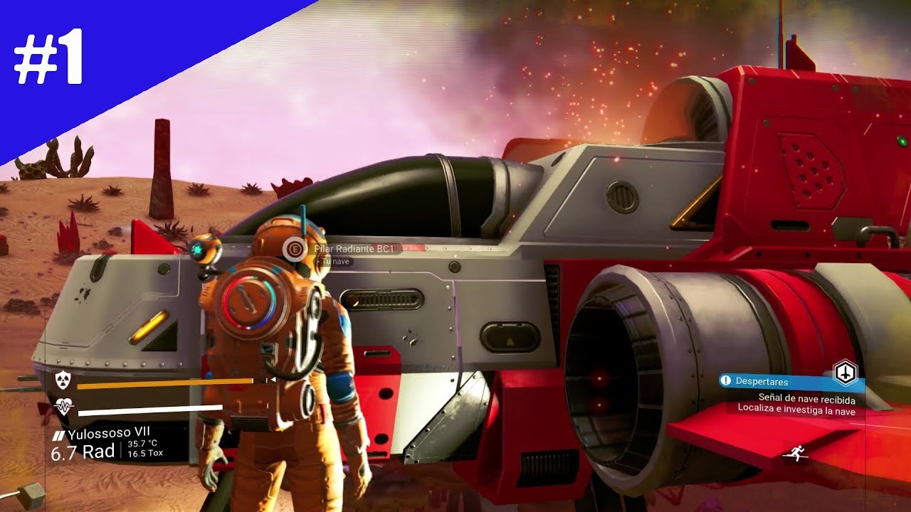 🌌 Gameplay Español | No Mans Sky NEXT | Ep1 - Los comienzos - YouTube