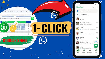Send WhatsApp from Google Sheet Instantly✅