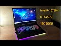 Vista previa del review en youtube del Asus G712LW-EV010