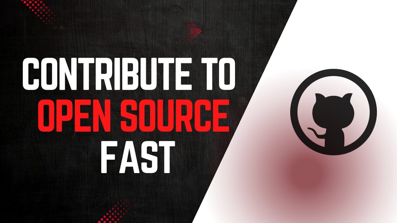 The Quickest way to Contribute to Open Source - YouTube
