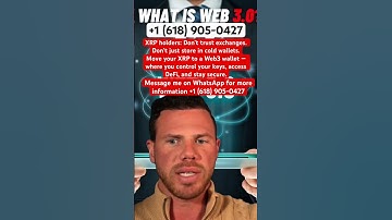 Exchanges and cold wallets are just the start -real security lives on Web3. #XRP #Crypto #btc #web3