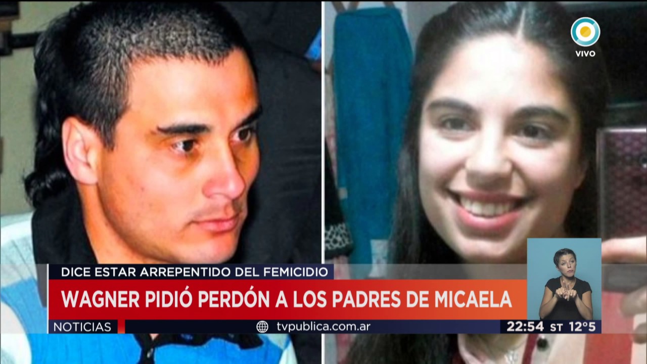 TV Pública Noticias - Sebastián Wagner pidió perdón a los padres de Micaela