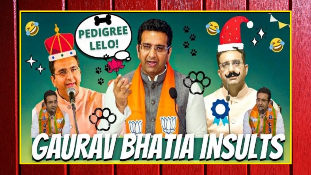 Gaurav Bhatia Insulting Moments || Bjp spokesperson Insulting Moments || Roast Godi Media || TX