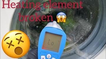 BUSH washing machine (WMNS814W) heating element change, fixing. Won’t heat up the water 💦