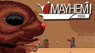 SPACE BUNNIES ATTACK!! - Mayhem Triple part 1 screenshot 2