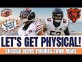 Chicago Bears Training Camp HEATS UP 🔥 Unofficial Depth Chart, Live Tackling, Miami Dolphins In Town