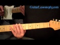 Walk This Way Guitar Lesson Pt.1 - Aerosmith - Rhythm Guitar Parts