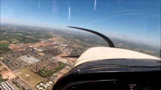 flying over turlock