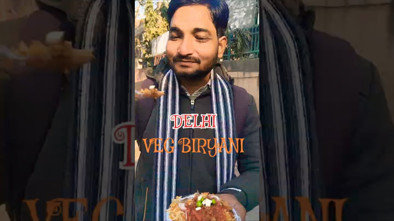 Delhi ki sabse underrated veg biryani? 😳 