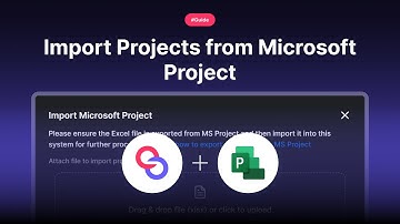 Import Projects from Microsoft Project