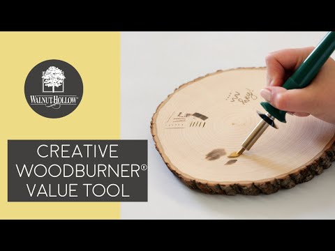 Creative Woodburner Value Tool Video by Walnut Hollow 