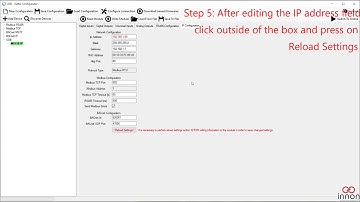 Changing the IP on an iSMA IO module using the iSMA Configurator