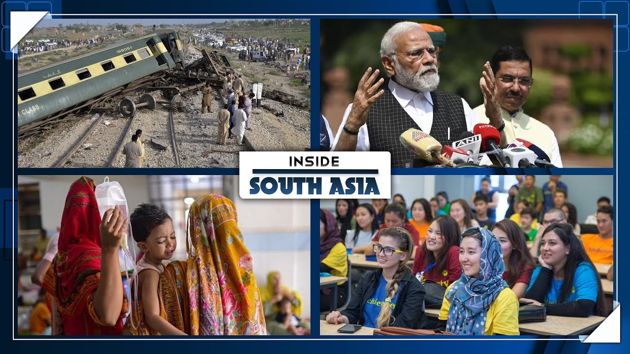 India: Manipur violence rocks parliament | Pakistan train tragedy | Inside South Asia