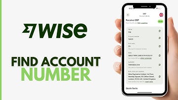 How To Find Wise Account Number - Step by Step