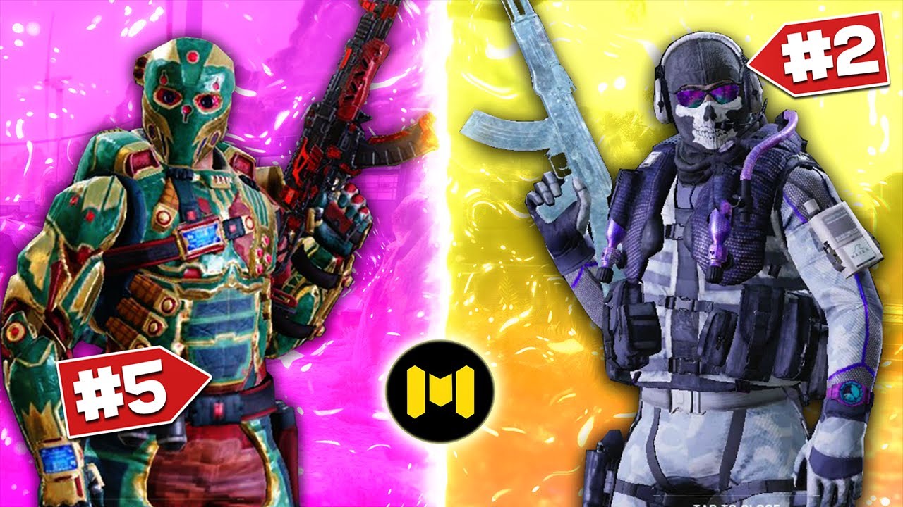 Pretty Cod Skin 🔝 ¡TOP 5 SKINS más BONITAS de COD MOBILE! | Bronn - YouTube