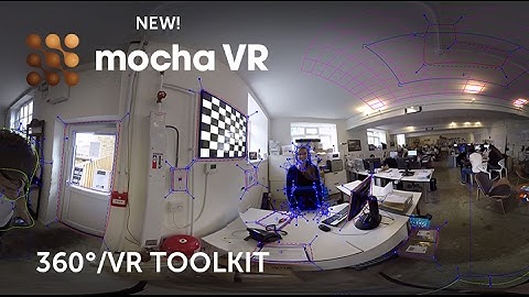 Mocha VR:  360° Roto & Masking Tools