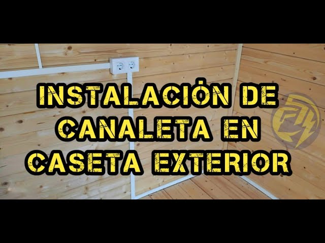 Instalar canaletas rígidas y flexibles (Bricocrack) 