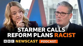 ​​Labour Conference: Starmer calls Reform plans racist | BBC Newscast thumbnail