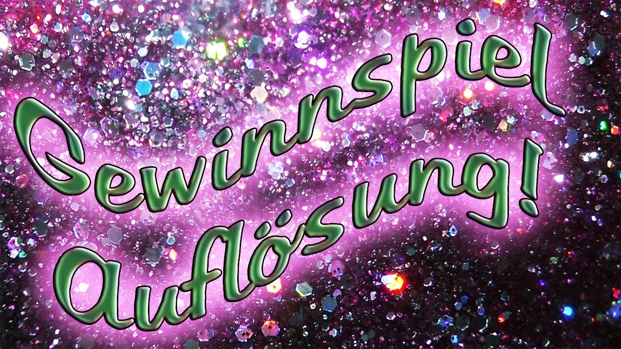 WEIHNACHTS GEWINNSPIEL AUFLÖSUNG! :)