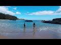 Short walk to Kahalahala Beach in Kauai, Hawaii