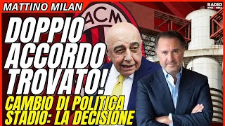 ACCORDO TROVATO! RITORNA A CASA. CAMBIO DI POLITICA. NUOVA FIGURA | Mattino Milan