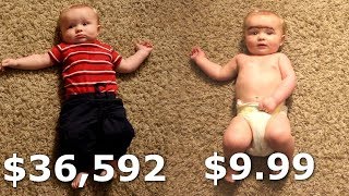 Baby Review: Cheapest vs Most Expensive BABY on Amazon.com