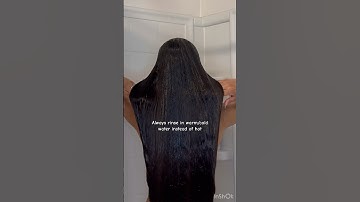 The tips for bleach damaged hair I wish I knew sooner #shorts #longhair #hairgrowth #hair #haircare