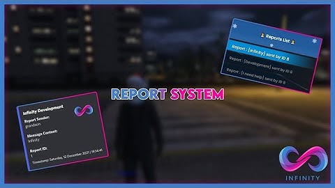 Infinity Development | Report System