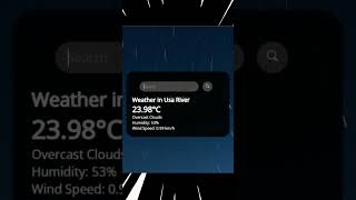 Create Weather App Using HTML | CSS | JS