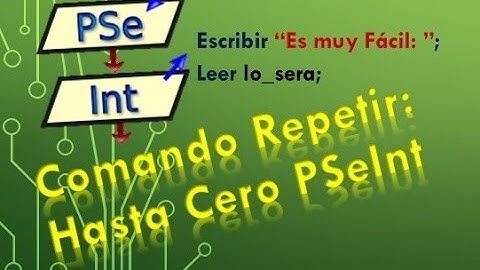 Comando Repetir HastaCero PSeInt