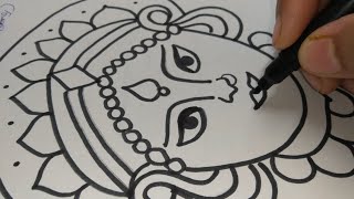 Navratri special Maa Durga Drawing Video