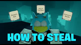 HOW TO STEAL HELLMODE CHEST IN DEEPWOKEN ( SONIC THE HEDGEHOG BUILD  )