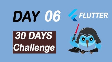 Day 6 | Flutter Tutorial - Stateful widget, Basic Fun, Counter App - Kick Off - #30DaysOfFlutter