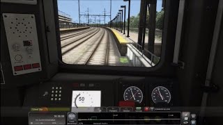 Train Simulator 2016 HD NJT Northeast Corridor Line Train 3857 Comet V Cab Ride New York Trenton