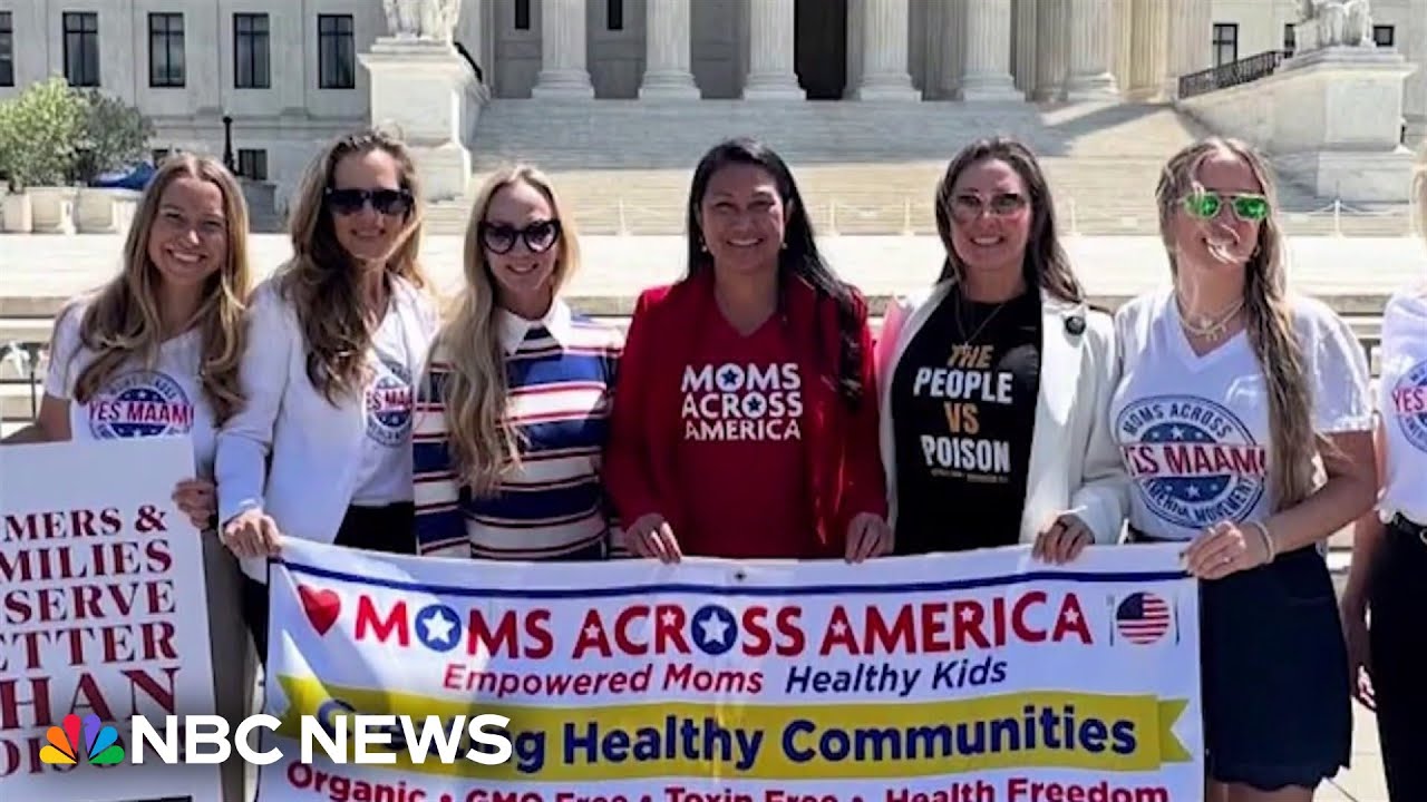 MAHA moms are protesting against pesticides MAHA moms are protesting against pesticides