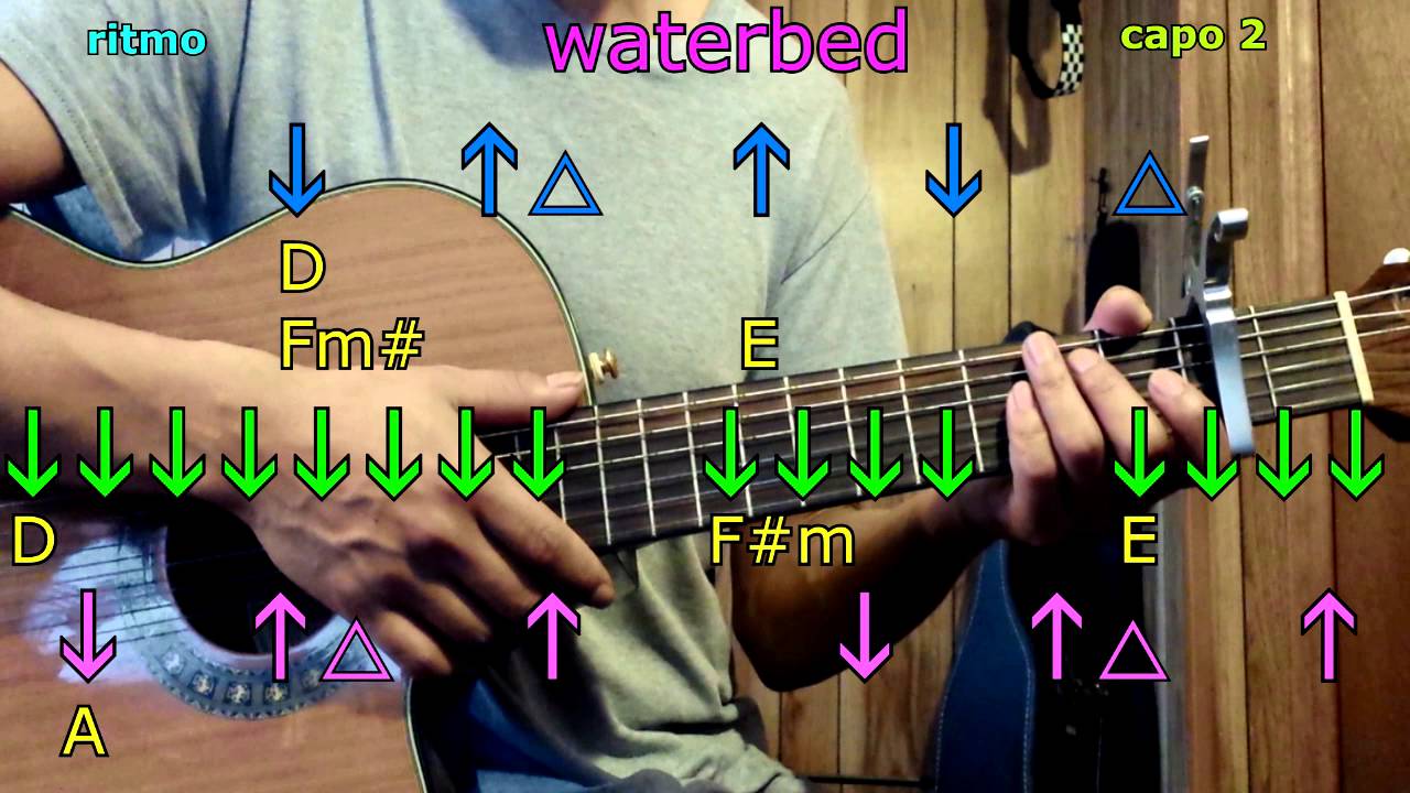 waterbed the chainsmokers acordes en guitarra YouTube