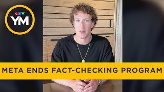Meta to End Fact-Checking Program | Your Morning
