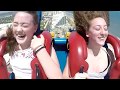 逆バンジー 絶叫面白まとめ / Slingshot Ride / Screaming / funny Part 4