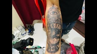 Eye tattoo|watch tattoo|2020|