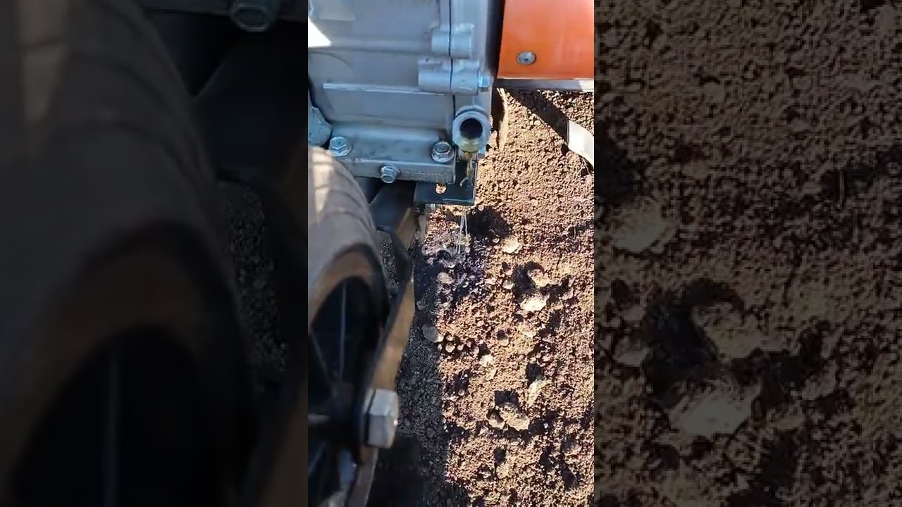 через час опять бензин в  картере