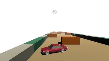 Simple Car Racing video game using Unity Game Engine