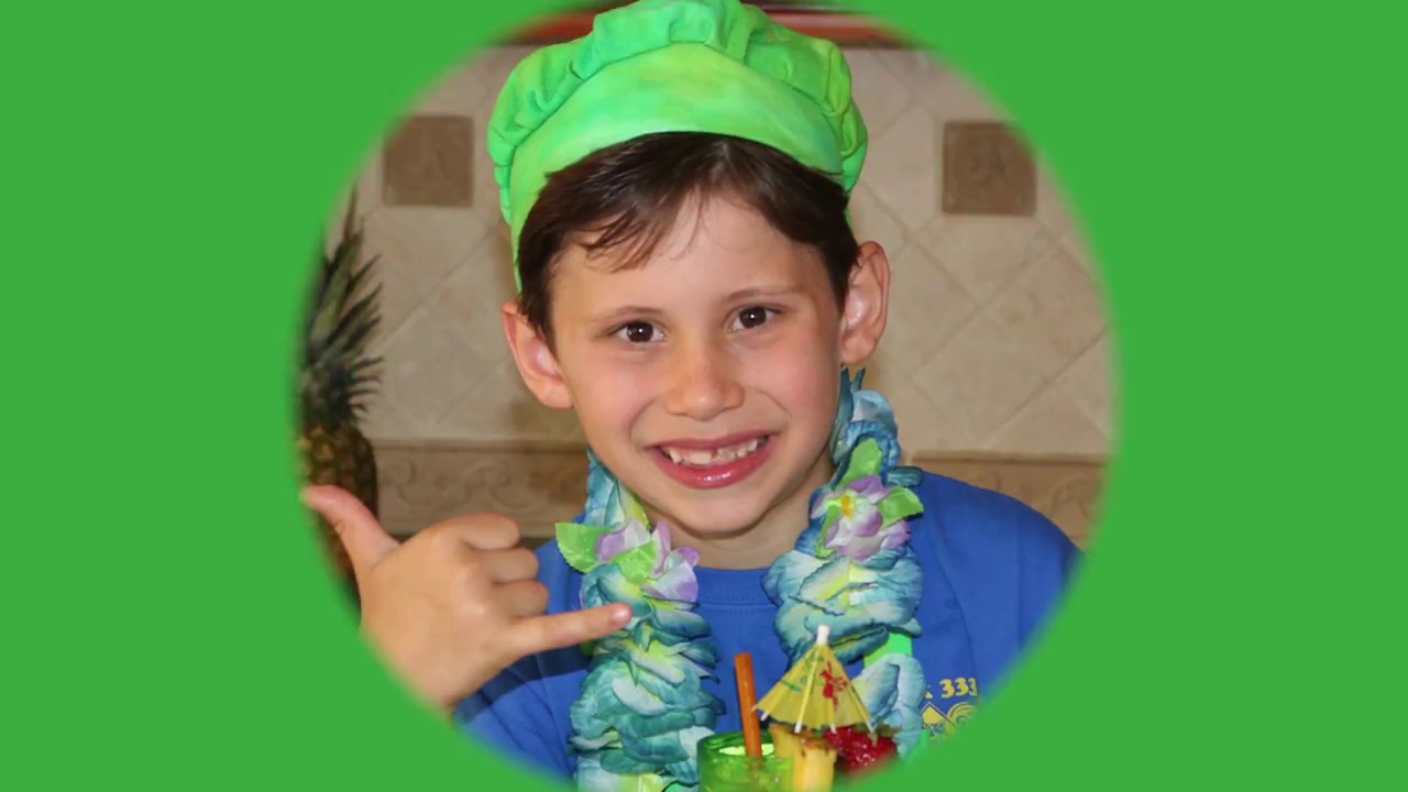 Tropical Green Smoothie | Kids Healthy Snacks | Healthy Smoothie