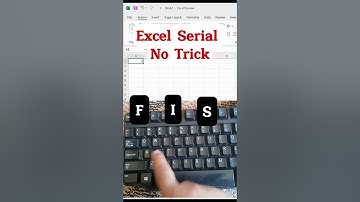 excel serial no trick | type thousands of serial no in second | #exceltricks #excel
