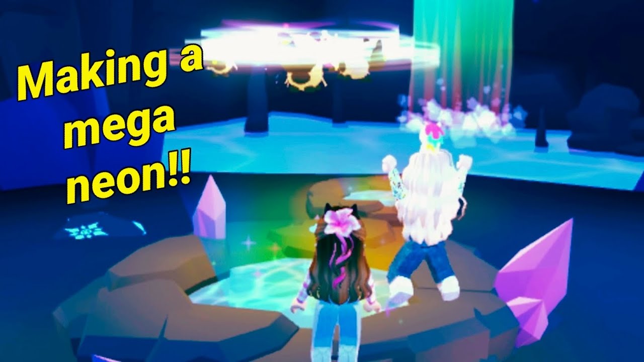 Making A MEGA NEON Mummy Cat In Adopt Me!!!