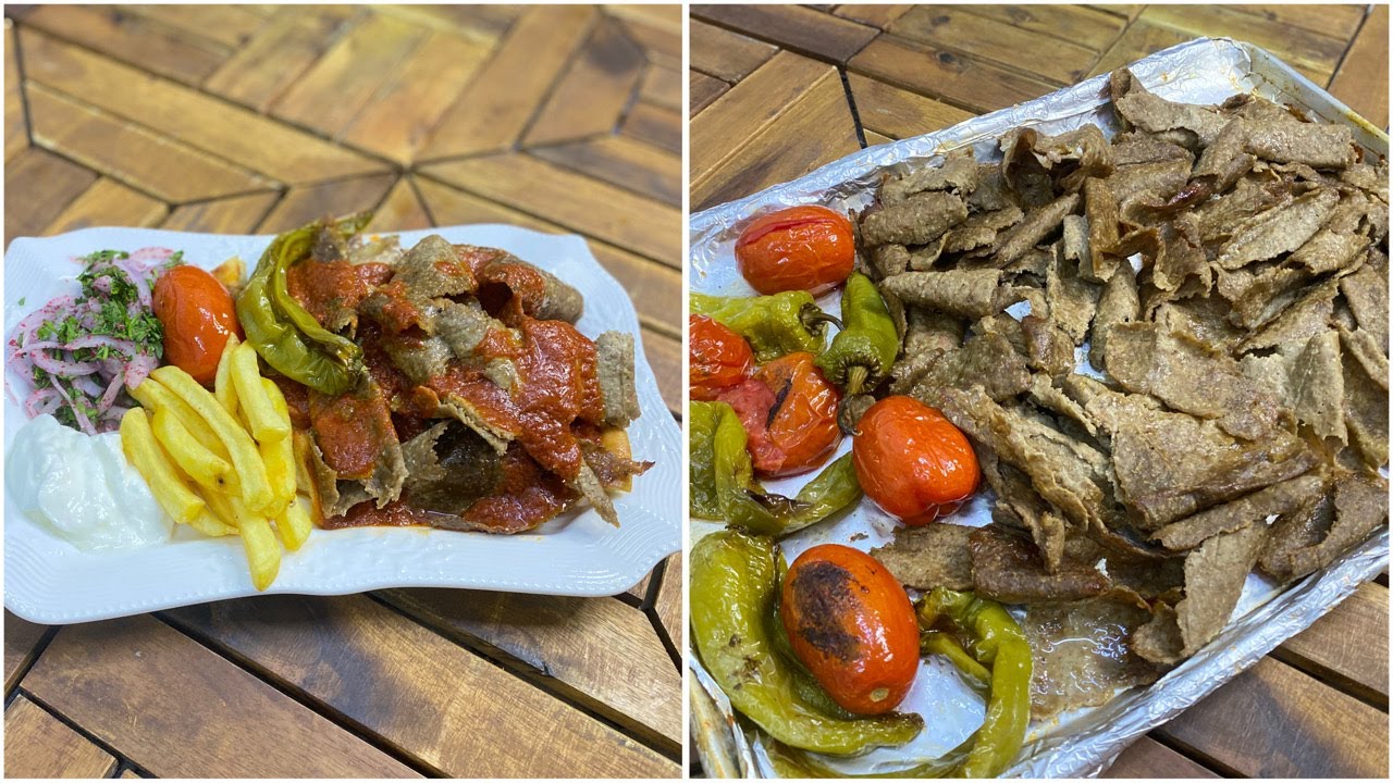 إسكندر كباب أو دونر الكباب التركي وصفة الترند اللذيذة 😋