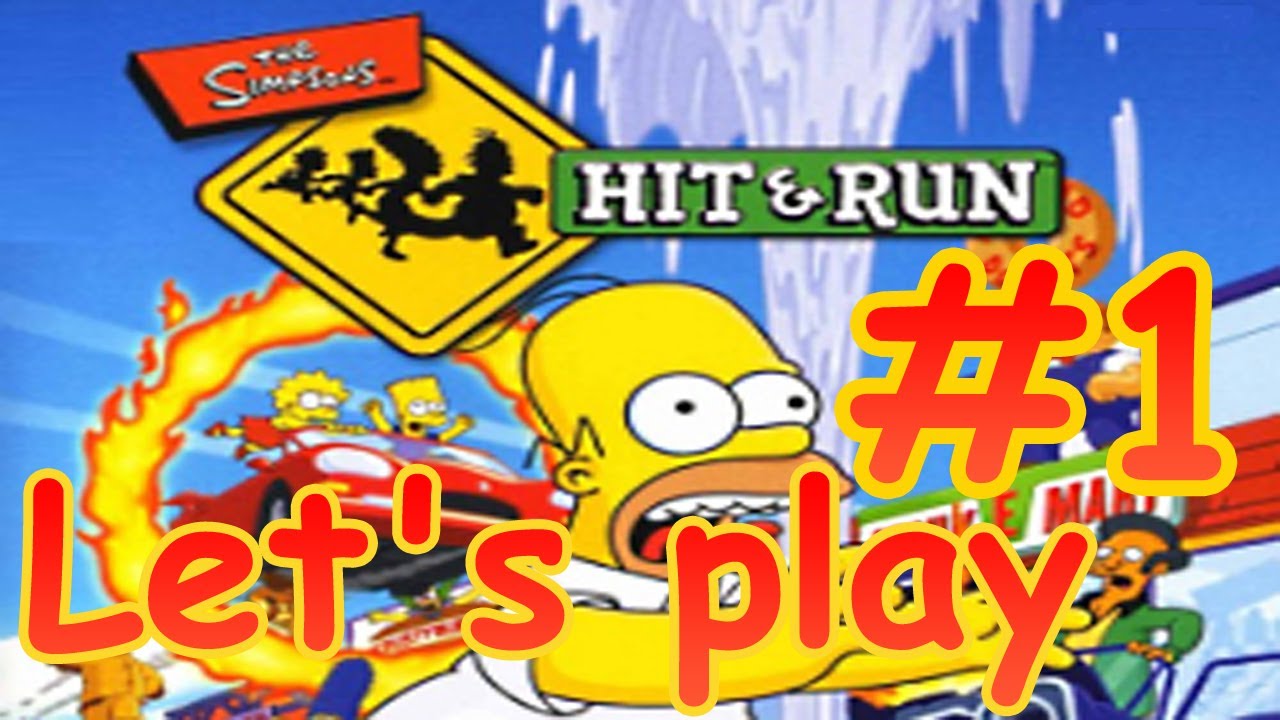 Let's play по The Simpsons Hit & Run [rus рус] #1